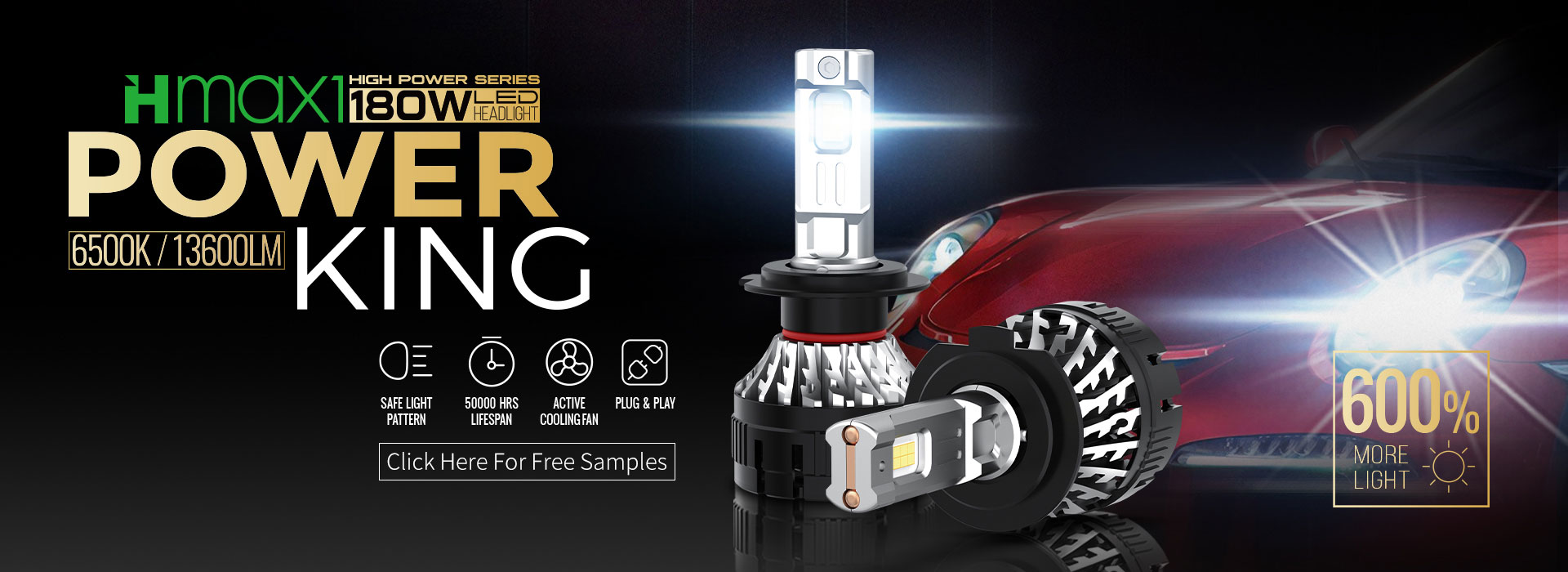 HMAX1 Series LED Headlights